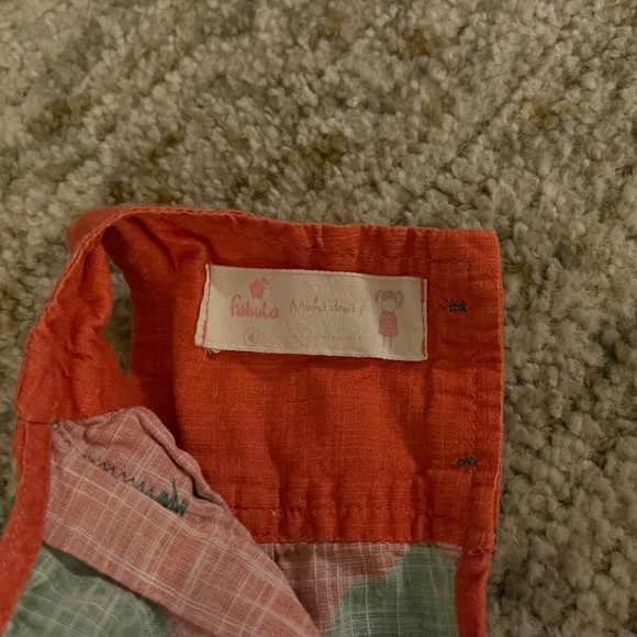 Fabula Vibrant Jungle Print Kids Casual Dress - Picture 3 of 3